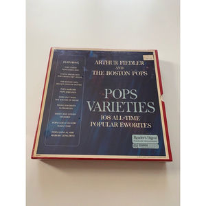 Arthur Fiedler Boston Pops Pops Varieties 108 All Time Favorites NEW SEALED 1969